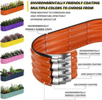 Galvanized Metal Planter Raised Garden Bed Kit - Image 3
