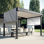 Universal Pergola Replacement Canopy Outdoor Canopy Shade Cover Waterproof by Wowangce