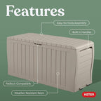 Keter Marvel Plus 71 Gallon Resin Outdoor Storage Box - Image 4
