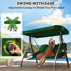 3 in 1 Outdoor Porch Swing - Image 4