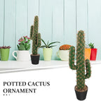 ABOOFAN Artificial Saguaro Cactus in Pot Faux Succulent Plant 20.86In Large - Image 5