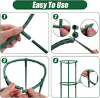 Uzoli 12 Pack Plant Support Stakes Sets - Image 4