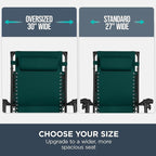 Best Choice Products 30” Wide Folding Zero Gravity Outdoor Recliner Patio - Image 4