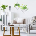 Hanging Planters for Indoor Plants, 2 Set Self Watering Hanging Flower Pots - Image 7