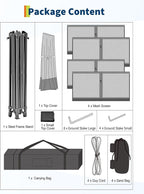 Canopy Tent 13x13 ft, Pop Up Gazebo One-Push Setup - Image 10