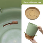 QCQHDU 8 inch Plant Pot, 2 Pack Planters - Image 3