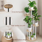 Plant Stand Indoor 6 Tier 9 Potted Multiple Flower Pot Holder - Image 4