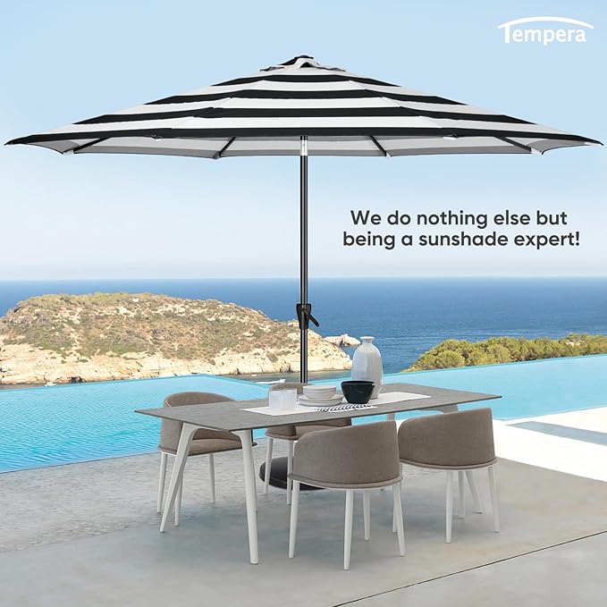 Tempera Patio Market Outdoor Table Umbrella - Image 7
