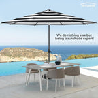 Tempera Patio Market Outdoor Table Umbrella - Image 7