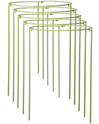 5-Pack Heavy Duty Plant Support Stakes, Metal Plant Ring Cages by Unknown