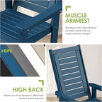 GREENVINES Outdoor Rocking Chair Set | 3-Piece | 2 Rocking Chairs - Image 7