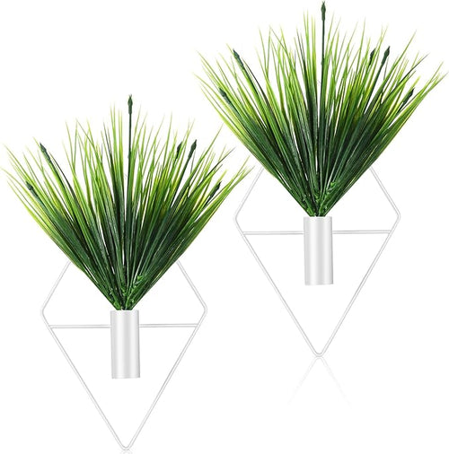 2 Pieces White Wall Decor Hanging Planters by Canlierr