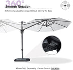 PURPLE LEAF 10 Feet Patio Umbrella - Image 8