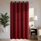 Joydeco Blackout Patio Sliding Door Curtains 96 Inches Long, Grommet Privacy by JOYDECO