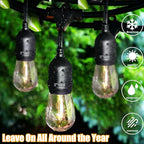 Lakumu Outdoor String Lights 96FT, Commercial Grade Heavy Duty Patio Lights - Image 4