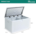 YITAHOME XXL 230 Gallon Large Deck Box, Outdoor Storage - Image 8