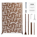 VEVOR Metal Privacy Screen, Outdoor Privacy Screens & Panels, Freestanding - Image 9