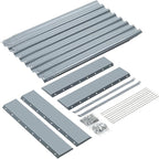 Land Guard 2 Pack 8×4×2ft Galvanized Raised Garden Bed Kit, Galvanized Planter - Image 4