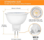 Mlambert 12 Pack MR16 LED Bulbs 50W Halogen Equivalent, 3000K Soft White - Image 4