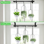 DOUBFIVSY Hanging Planters for Indoor Plants Plant Hanger, Adjustable Hanging - Image 4