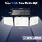2500LM Solar Lights Outdoor - Image 8