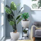 12inch 2Pack Large Self Watering Planters, Plastic Plant Pots - Image 7