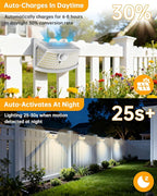 Aootek New Solar Motion Sensor Lights 120 LEDs - Image 5