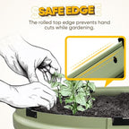KING BIRD Raised Garden Bed Kit 2025 Upgraded Quick-Setup Galvanized Planter - Image 7