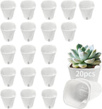 3" Self Watering Pots, 20 Sets Self Watering Planter Pots by TCBWFY