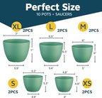 Planter Pots with Drainage Holes - Image 2