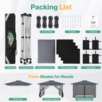 C0BIZI Gazebo 10x15 Pop up Canopy, Gazebos on Clearance-Canopy Tent - Image 9