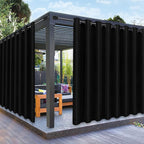 PureFit Outdoor Curtains for Patio Waterproof Weatherproof, UV Resistant by PureFit