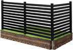VEVOR 3 Panels Outdoor Privacy Screen, 50 x 48 in Air Conditioner Fence by VEVOR