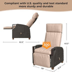 Grand patio Outdoor Recliner Air Pump 150° Lay Flat Reclining Chair - Image 2