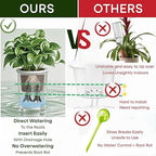 GreenShip 4-Pack Patented Self-Watering Spikes – DIY Plant Watering System - Image 4