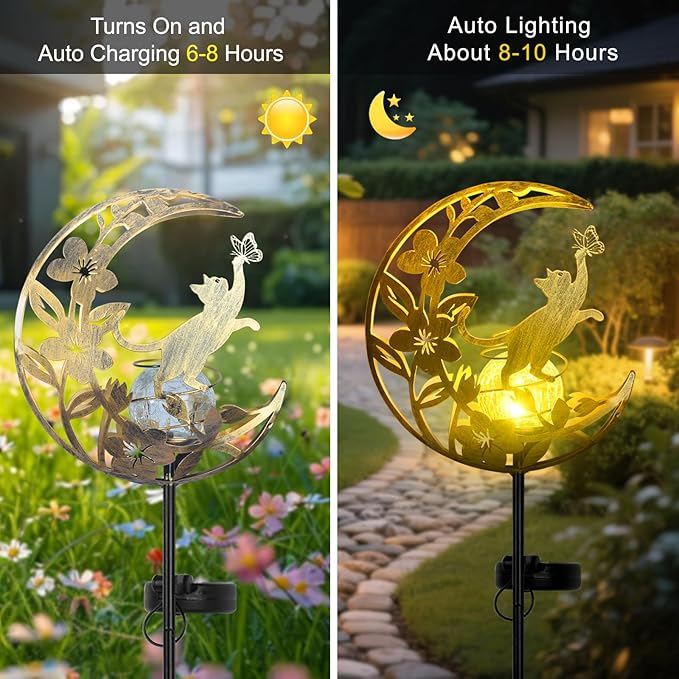 Cat Lights Outdoor Decor - Image 2