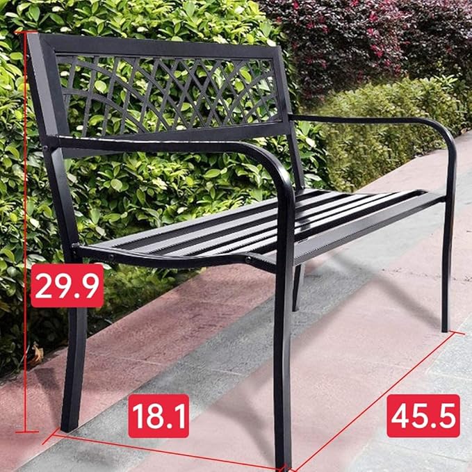 Garden Bench Outdoor Bench - Image 2