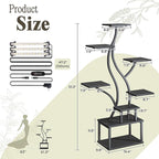 PRAISUN 51.3 Inch Plant Stand - Image 7