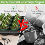 3 Inch Nursery Pots 100 Pcs - Image 3