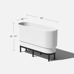 Veradek Demi Series Raised Long Planter - Image 2