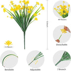 AGIRL 24 Bundles Artificial Flowers - Image 3