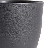 12/10/9 inch Big Flower Pots, 3 Pack Modern Decorative Plastic Planters - Image 5