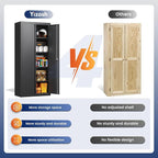Yizosh Metal Garage Storage Cabinet - Image 6
