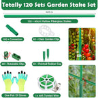 Cludoo 393PCS Garden Stakes Set - Image 2