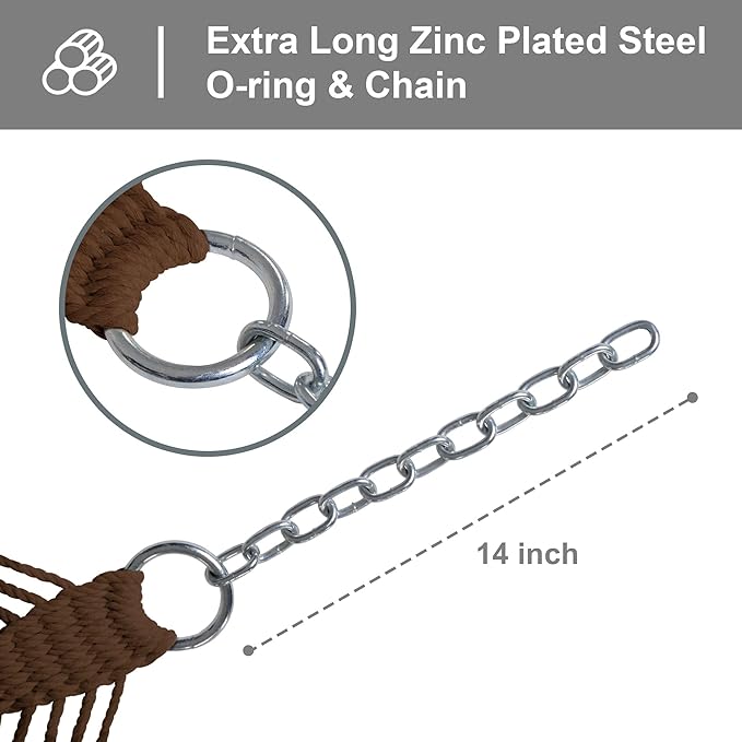 SUNCREAT Portable 2 Person Hammock - Image 7