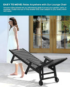 Ciokea Lounge Chair Outdoor, Oversized Chaise Lounge Chair - Image 6