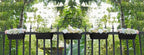 Dahey 5 Pcs Metal Iron Hanging Flower Pots - Image 5