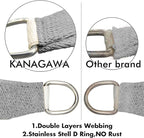 KANAGAWA Sun Shade Sail Curved 16'X20' Gray Rectangle Outdoor Shade Cover UV - Image 4