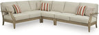Signature Design by Ashley Clare View Left-Arm Facing Contemporary 4-Piece - Image 2