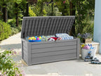 Keter Westwood 150 Gallon Resin Large Outdoor Storage Box - Image 4
